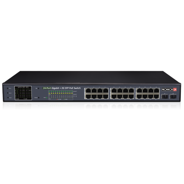 Сетевой коммутатор "Provision-ISR" [PoES-24380GCL+2SFP]