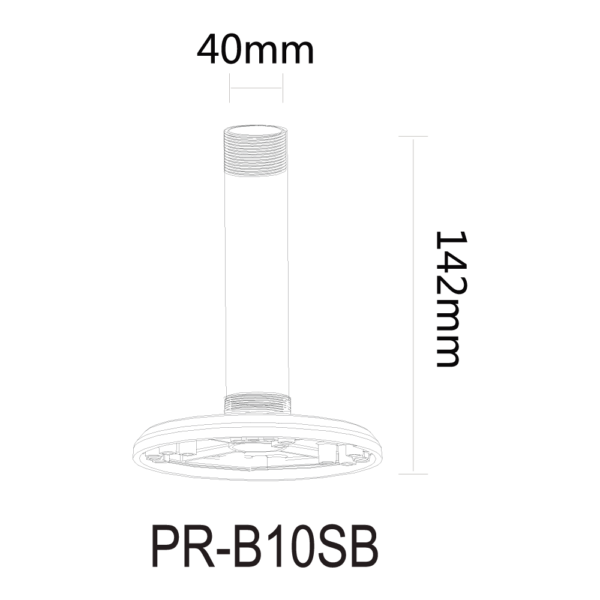 Прямой кронштейн [PR-B10SB+] — изображение 2