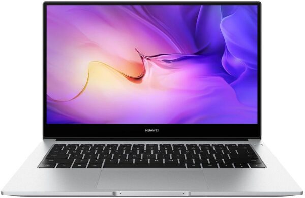 Ноутбук Huawei MateBook D 14 14", IPS, Intel Core i3 1115G4 3.0ГГц, 8ГБ, 256ГБ SSD, Intel UHD Graphics , Windows 11 Home, серебристый [53013erk]