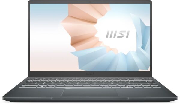 MSI Modern 14 B5M-243XRU [9S7-14DL24-243] dk.grey 14" (FHD AMD Ryzen 5 5500U/8Gb/512Gb SSD/DOS)