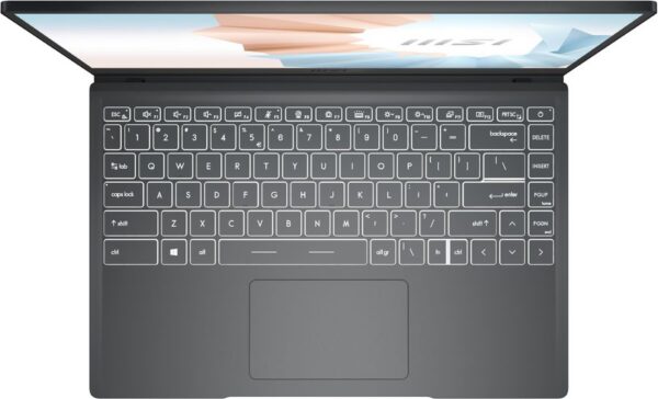 MSI Modern 14 B5M-243XRU [9S7-14DL24-243] dk.grey 14" (FHD AMD Ryzen 5 5500U/8Gb/512Gb SSD/DOS) — изображение 4