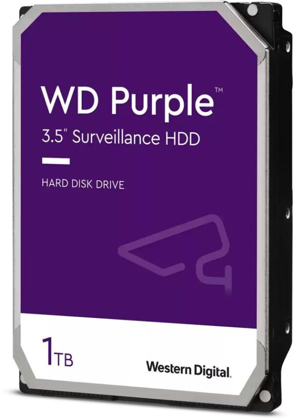 Жесткий диск WD Purple WD10PURZ, 1ТБ, HDD, SATA III, 3.5"